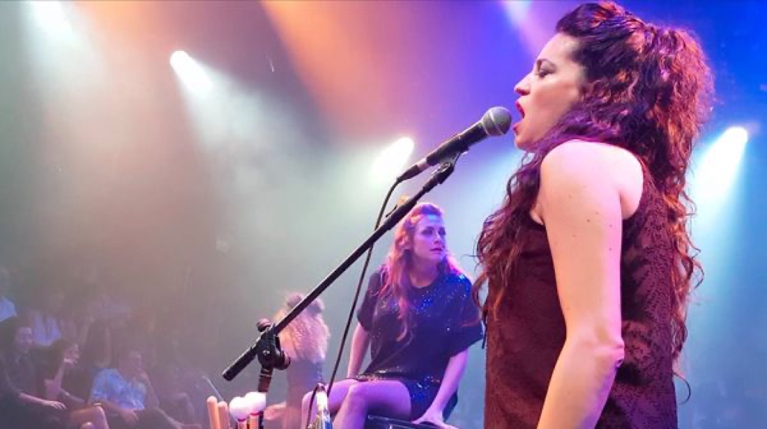 Meirav performing